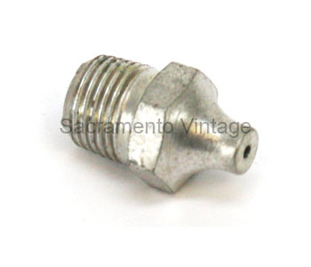 [00475-1] WATER PUMP LUBE FITTING- front w/check valve