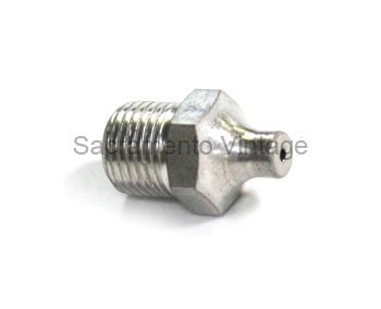 [00475-2] WATER PUMP LUBE FITTING- front/no check 1/8 PIPE