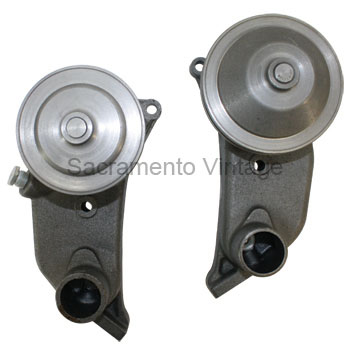 [497691-2] WATER PUMPS- 1949-53 CAR & 1953 Pickup W/  3/8" NARROW BELT LEFT & RIGHT