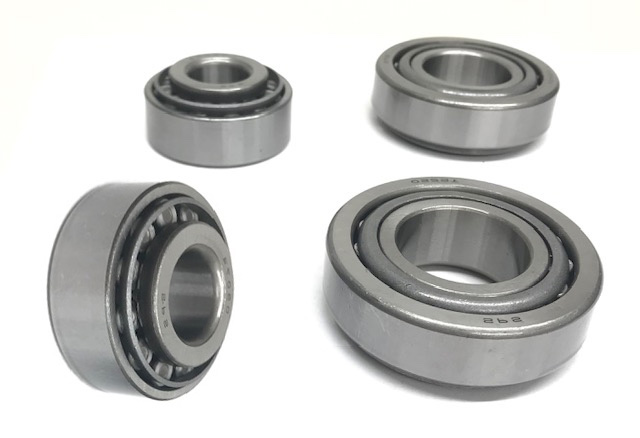 [00040-4] FRONT WHEEL BEARING & RACE SET FOR 1 WHEEL - TOP QUALITY NATIONAL BRAND /  4 PCS - INNER AND OUTER  1928-48