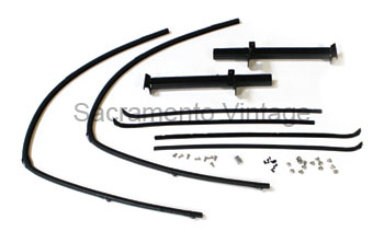 [06318-34-1] DOOR GLASS CHANNEL KIT- TUDOR SEDAN  1940