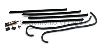 [00894-10] WINDOW FELTS- Fordor rear 1928-31