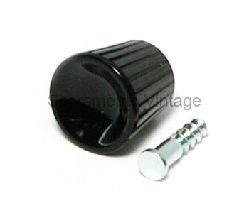 [08549-2] WINDOW HANDLE KNOB- black 1961-66