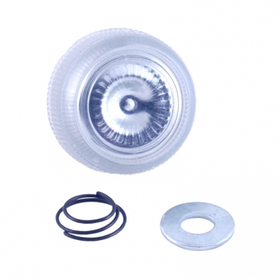 [208557-9] WINDOW HANDLE KNOB- CLEAR 1973-79