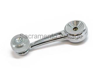 [208554] WINDOW HANDLE W/CLEAR KNOB 1973-79