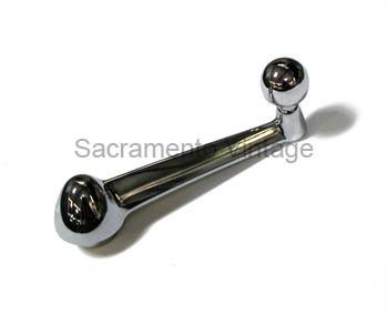 [498546] WINDOW HANDLE- 1949 ALL CHROME