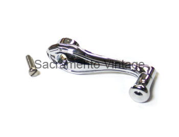 [06314-8] WINDOW HANDLE- chrome pickup 1932-34