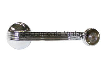 [06313-5] WINDOW HANDLE- chrome/chrome 1940
