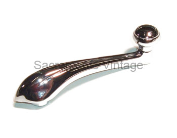 [06313-6] WINDOW HANDLE- chrome/chrome 1941-48