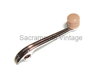 [06314-20] WINDOW HANDLE- chrome/ivory 1938