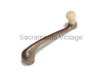[06314-10] WINDOW HANDLE- light grey 1935 deluxe