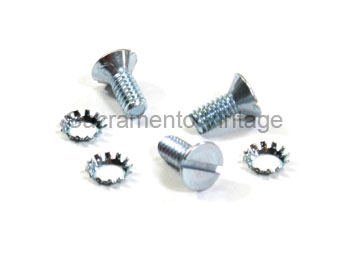 [00898-3] WINDOW REGULATOR MOUNTING SCREW SET (6) 1928-31
