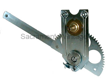 [00898-4] WINDOW REGULATOR- LH 1932-34 PICKUP / 1926-31 CAR - DRILLED FOR HANDLE