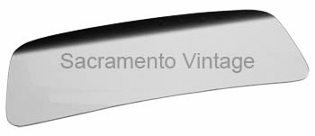 [16000-FS] WINDSHIELD GLASS GREY TINT SHADED TOP BAND 1948-52