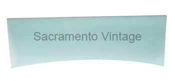 [16110-2-G] WINDSHIELD GLASS- GREEN TINT Open cars 1928-29 roadster / phaeton / roadster pu
