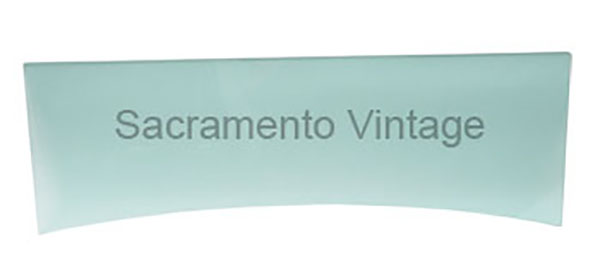 [16110-1-G] WINDSHIELD GLASS-Green Tint 1928-31