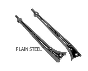 [00854-2] WINDSHIELD POSTS-PLAIN 1928-29 STAMPED STEEL PLAIN 1928-29 