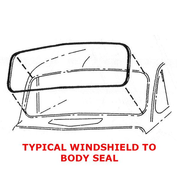 [06286] WINDSHIELD FRAME TO BODY SEAL- - passenger 1935-36