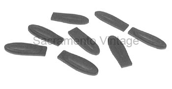 [00865-4] WINDWING GLASS TO BRACKET PADS 1928-31