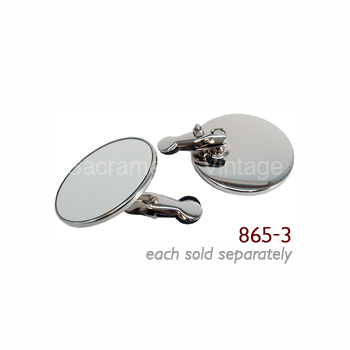 [00865-3] WINDWING MIRROR- STAINLESS 1928-36