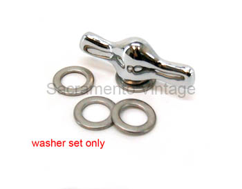 [00859-2] WINDSHIELD WINGNUT WASHER SET (4) 1928-31  OPEN CAR