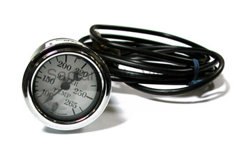 [13069-5-96] WINGS WATER TEMP- White 96in Mechanical - Stewart-Warner