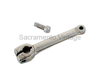 [00892-21] WIPER ARM SUPPORT LEVER 1929-30 OPEN CAR NICKEL