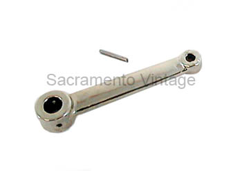 [00892-23] WIPER BLADE ARM SUPPORT 1929-30 CLOSED CAR NICKEL