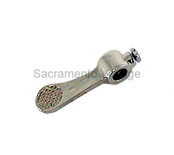 [00892-25] WIPER HAND CONTROL LEVER 1928-30 SET SCREW AT TOP, C-H-R-O-M-E