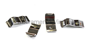 [00884-2] VACUUM WIPER MOTOR CLAMP SET- Stainless 1928-31