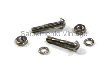 [00878-2] WIPER MOUNTING SCREWS S/S 28-31 OPEN CARS