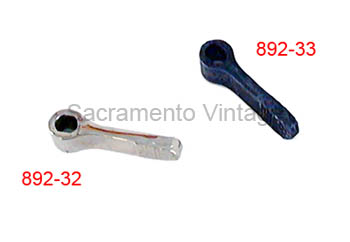 [00892-32] WIPER ON-OFF LEVER 1929-30 OPEN CAR NICKEL