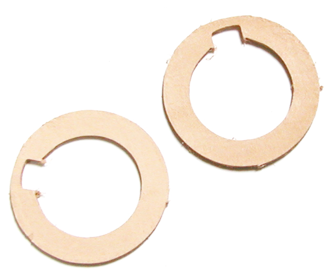 [08208-1] WIPER PIVOT TO COWL GASKETS 1961-66