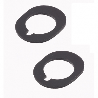 [06297-23] WIPER SHAFT PIVOT TO BODY SEALS 1946-48 WITH 5/8" SHAFT - DIE CUT RUBBER