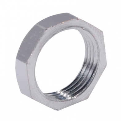 [06298-3] WIPER TOWER PIVOT SHAFT NUT- CHROME 1948-60 PU