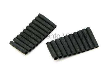 [06051] WIRE CONNECTORS (20) FOR FORD BULLET WIRE ENDS - BLACK JACKET