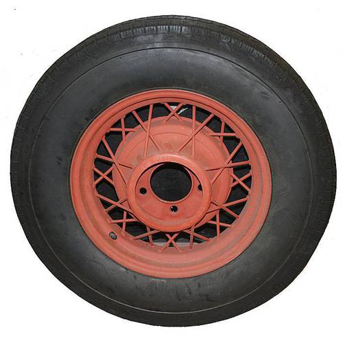 [05010] WIRE WHEEL- N-E-W 16 INCH 1934 SPECIAL ORDER PRIMER FINISH