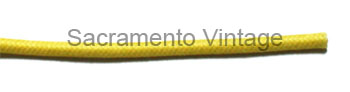 [60C-12-477] WIRE-12 GA COTTON- YELLOW