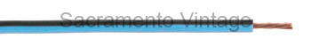 [60-14-60] WIRE-PVC 14 GA. BLUE/BLACK