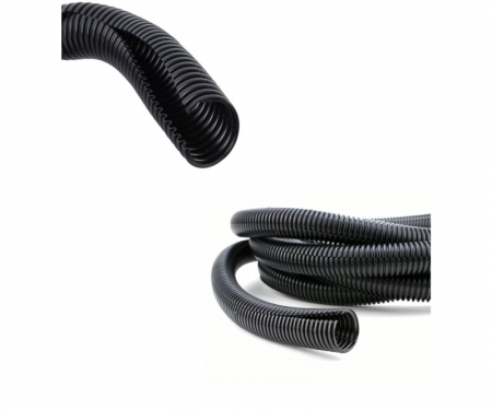 [92952] LOOM- CONVOLTED / SPLIT 1/2" x 10' BLACK