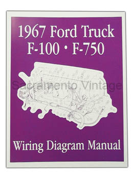[09349-7] WIRING DIAGRAM MANUAL TRUCKS 1967