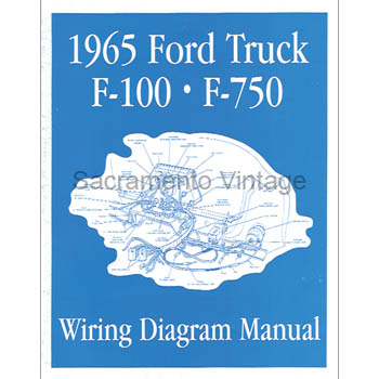[09349-5] WIRING DIAGRAM MANUAL- TRUCKS 1965