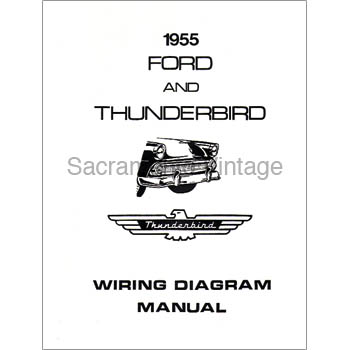 [09600-17] WIRING DIAGRAM- CAR 1955