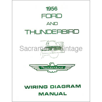 [09600-18] WIRING DIAGRAM- CAR 1956
