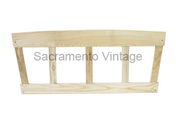 [01027-43] WOOD SEAT FRAME - BACKREST 1930-31 COUPE, CABRIOLET WITH ADJSTBL SEAT 1930-31 COUPE, CABRIOLET WITH ADJSTBL SEAT