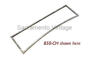 [00851-CH] WS FRAME Chrome- 2 inch CHOP 28-29 41 wide x 12-1/2 tall No Holes Roadster