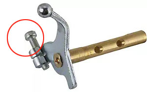[00526-3] ZENITH IDLE STOP SCREW 1928-31