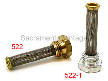 [00522-1] ZENITH STRAINER- CAD PLATED 28-31
