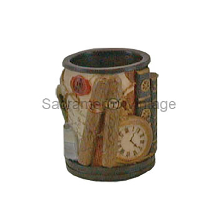 [09833] PEN/PENCIL HOLDER- Tobacco / Cigars THEME