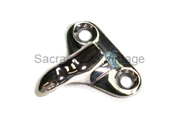 [00844-2] HOOD HINGE BRACKET- REAR / DELUXE STAINLESS 1930-31